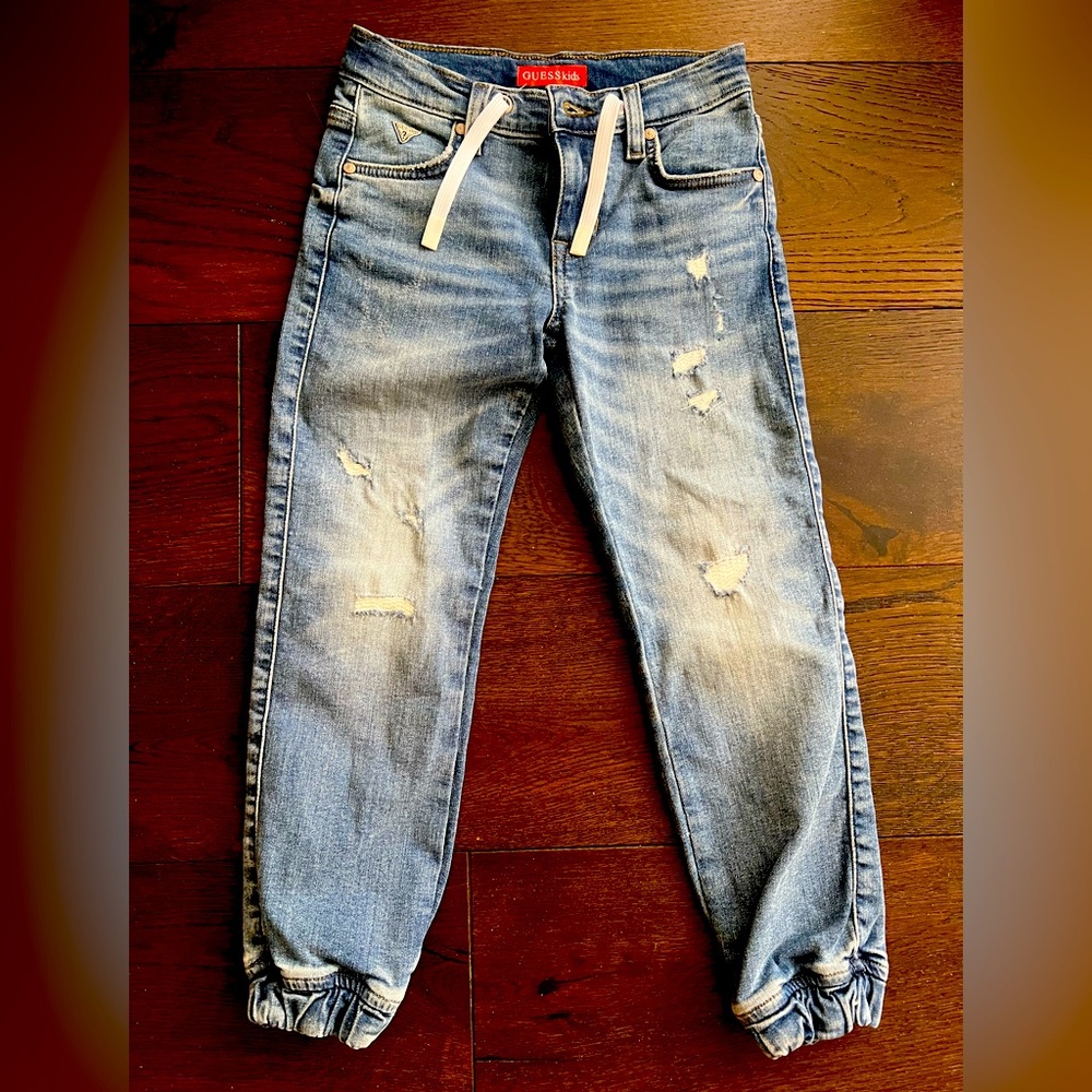 New - Unisex distre jeans